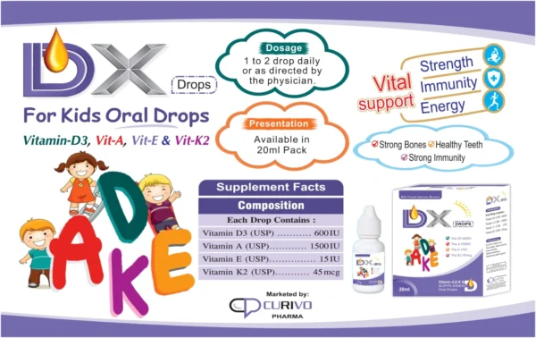 Dx oral DROPS 2O ml